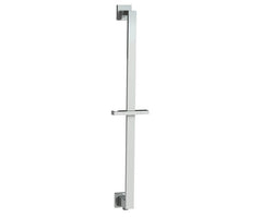 Wall Mounted Shower Rail with Bottom Outlet Integral Waterway – Rectangular