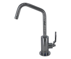 Point-of-Use Drinking Faucet with Contemporary Round Body & Industrial Lever Handle (120° Spout)