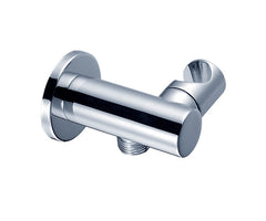 Round Waterway Elbow with Adjustable Handshower Holder