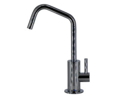 Point-of-Use Drinking Faucet with Contemporary Round Body & Handle (120° Spout)