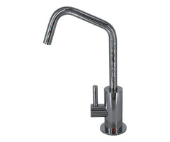 Hot Water Faucet with Contemporary Round Body & Handle (120° Spout)