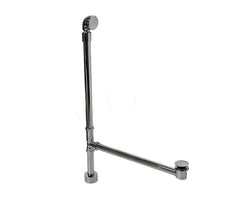 Exposed Bottom Outlet Bath Waste & Overflow with Swivel Neck & EZ-Click™ Drain (Extended)