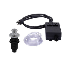 Round “Deluxe” Traditional Raised Waste Disposer Air Switch with Freedom Mount
