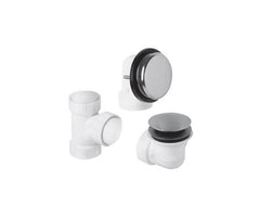 PVC Plumber's Half Kit with EZ Click™ Trim (Designer Face Plate)