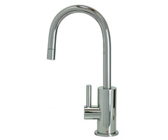 Hot Water Faucet with Contemporary Round Body & Handle