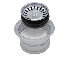 Classic – Complete Stopper & Strainer Unit Waste Disposer Trim – Extended Flange