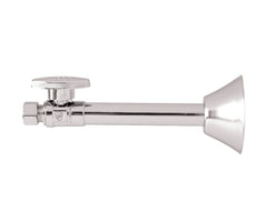 Brass Oval Handle with 1/4 Turn Ball Valve - Lead Free - Straight Sweat