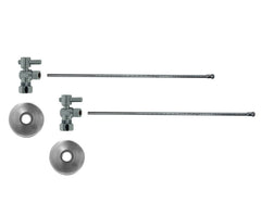Lavatory Supply Kit - Mini Lever Handle with 1/4 Turn Ball Valve (MT521-NL) - Angle, No Trap