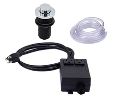 Round “Deluxe” Raised Waste Disposer Air Switch with Freedom Mount