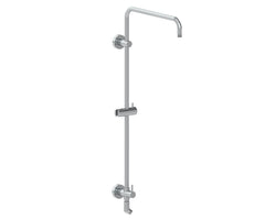 Rain Rail Plus – Wall Mounted Shower Rail with Bottom Outlet Integral Waterway and Diverter (Standard)