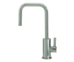 Point-of-Use Drinking Faucet with Contemporary Round Body & Handle (90° Spout)