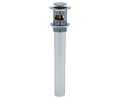 EZ-CLICK™ Soft Touch Round Lavatory Drain - with Overflow