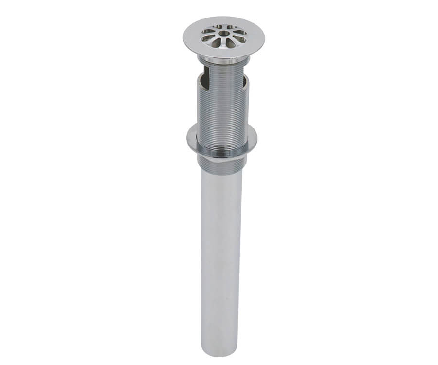Tear Drop Pattern Lavatory Grid Drain - with Overflow