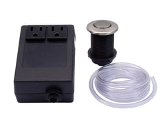 Round “Classic” Waste Disposer Air Switch with Direct Plug-In